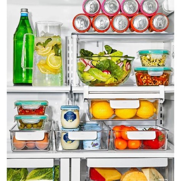 OXO Good Grips 4-Piece Refrigerator Storage Bin Starter Set - Picture 6 of 8